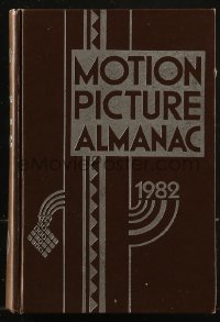 9g1170 INTERNATIONAL MOTION PICTURE ALMANAC hardcover book 1982 filled with great movie information!