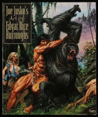 9g1206 JOE JUSKO'S ART OF EDGAR RICE BURROUGHS softcover book 1996 color art from Tarzan & more!