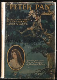 9g1127 PETER PAN Grosset & Dunlap movie edition hardcover book 1924 Betty Bronson, James M. Barrie!