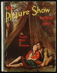 9g1161 PICTURE SHOW ANNUAL English hardcover book 1933 the best magazine articles from that year!