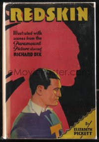9g1129 REDSKIN Grosset & Dunlap movie edition hardcover book 1929 Native American Indian Richard Dix!