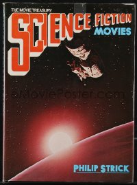 9g1164 SCIENCE FICTION MOVIES English hardcover book 1976 illustrated history from silents to now!