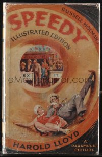 9g1149 SPEEDY Readers Library Publishing Company English hardcover book 1928 Harold Lloyd!