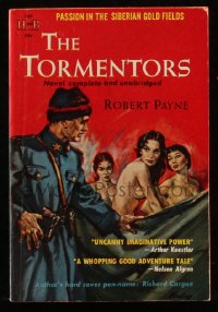 9g1098 TORMENTORS paperback book 1959 Paul Rader art of sexy naked Siberian beauties!