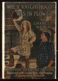 9g1139 WHEN KNIGHTHOOD WAS IN FLOWER Grosset & Dunlap movie edition hardcover book 1922 Marion Davies