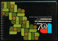 9g0392 AMERICAN INTERNATIONAL 1970 campaign book 1970 Crimson Cult, Scream & Scream Again + more!