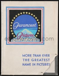 9g0405 PARAMOUNT FIRST QUARTER 1935-36 campaign book 1935 Popeye, James Gleason as Hopalong Cassidy!