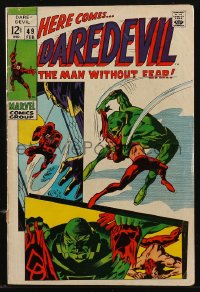 9g0613 DAREDEVIL #49 comic book February 1969 The Man Without Fear, Colan art, Daredevil Drops Out!