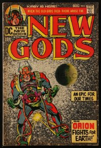 9g0620 NEW GODS #1 comic book February-March 1971 Orion Fights for Earth, An Epic For Our Times!