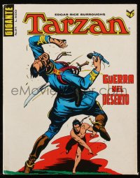 9g0626 TARZAN #21 Italian comic book October 1975 Edgar Rice Burroughs' famous jungle hero!