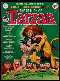 9g0624 TARZAN #C-29 comic book 1974 The Return of Tarzan, fantastic 5-part novel, art by Joe Kubert!