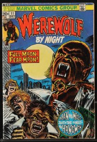 9g0638 WEREWOLF BY NIGHT #11 comic book November 1973 Marvel Comics, Mike Ploog art, Meet the Hangman