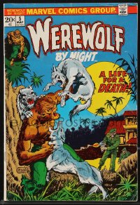 9g0632 WEREWOLF BY NIGHT #5 comic book May 1973 Marvel Comics, Mike Ploog art, fifth issue!