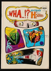 9g0627 WHA #3 comic book 1975 Steve Ditko's H. Hero series published by Bruce Hershenson!