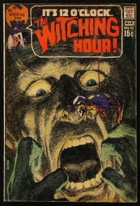 9g0628 WITCHING HOUR #13 comic book February-March 1971 DC Comics, New Year's Eve, Neal Adams art!