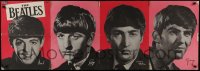 9g0168 BEATLES 19x53 commercial poster 1964 great portraits of John, Paul, George & Ringo!