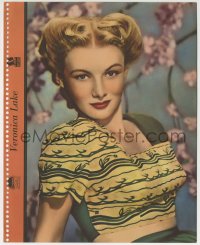 9g0209 VERONICA LAKE Dixie ice cream premium 1944 sexy portrait with her new hairstyle & crop top!