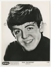 9g0156 PAUL MCCARTNEY English 6.5x8.5 music publicity still 1963 Beatles, portrait by Dezo Hoffmann!