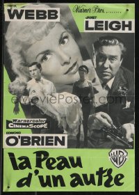 9g0803 PETE KELLY'S BLUES French pressbook 1955 Jack Webb, sexy Janet Leigh, posters shown, rare!