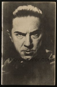 9g0733 CASTLE DRACULA QUARTERLY vol 1 no 1 magazine 1978 cover portrait of Bela Lugosi, first issue!