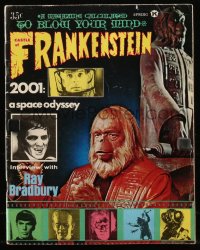 9g0718 CASTLE OF FRANKENSTEIN #13 magazine Spring 1969 2001: A Space Odyssey, Ray Bradbury & more!