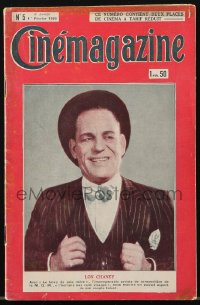 9g0667 CINEMAGAZINE French magazine February 1, 1929 Lon Chaney Sr., Brigitte Helm in Mandragora!