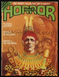 9g0725 HOUSE OF HAMMER English magazine July 1978 Brian Lewis art of Christopher Lee in The Mummy!