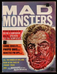 9g0705 MAD MONSTERS magazine Winter 1964 cover art of Vincent Price in Masque of the Red Death!
