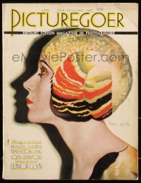 9g0669 PICTUREGOER English magazine April 1930 great cover portrait of beautiful Dolores Del Rio!