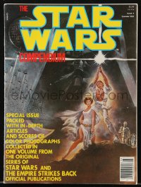 9g0727 STAR WARS COMPENDIUM English magazine Summer 1982 special issue with in-depth articles!