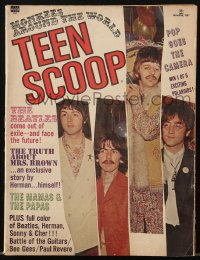 9g0713 TEEN SCOOP magazine November 1967 The Beatles come out of exile and face the future!
