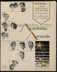 9g0225 ACADEMY AWARDS PORTFOLIO art portfolio 1962 Volpe art of all Best Actor & Actress winners!