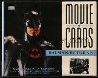 9g0050 BATMAN RETURNS set of 8 11x14 color litho prints 1992 Keaton, Danny DeVito, Pfeiffer, Burton!