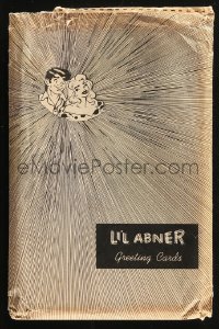9g0105 LI'L ABNER greeting card kit 1940s from the Al Capp cartoon strip, contains 15 color cards!