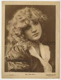 9g0074 MARY MILES MINTER 9x11 newspaper supplement photo 1916 portrait of the pretty silent star!