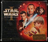9g0090 PHANTOM MENACE collector's edition VHS tape 2000 includes booklet, film strip section & more!