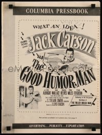 9g0871 GOOD HUMOR MAN pressbook 1950 ice cream man Jack Carson, Lola Albright, what an idea!