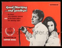 9g0872 GOOD MORNING & GOODBYE pressbook 1967 Russ Meyer sexploitation, great different images, rare!