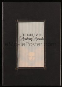 9g1229 68TH ANNUAL ACADEMY AWARDS die-cut souvenir program book 1996 Saul Bass art of Oscar statue!