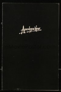 9g1233 APOCALYPSE NOW souvenir program book 1979 Francis Ford Coppola Vietnam War classic!