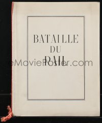 9g1235 BATTLE OF THE RAILS French souvenir program book 1946 Rene Clement, full-page images, rare!