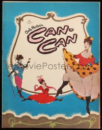 9g1241 CAN-CAN 12x15 souvenir program book 1960 Frank Sinatra, Shirley MacLaine, Chevalier, Jourdan