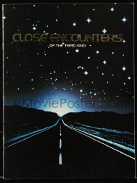9g1247 CLOSE ENCOUNTERS OF THE THIRD KIND souvenir program book 1977 Steven Spielberg sci-fi classic!