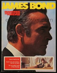 9g1250 DIAMONDS ARE FOREVER English souvenir program book 1971 Connery as Bond, country of origin!