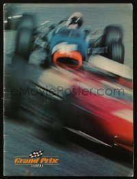 9g1260 GRAND PRIX Cinerama English souvenir program book 1967 Formula One, Garner, German language!