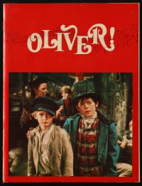 9g1290 OLIVER souvenir program book 1969 Charles Dickens, Mark Lester, Carol Reed, different!