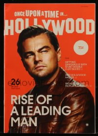 9g1292 ONCE UPON A TIME IN HOLLYWOOD souvenir program book 2019 Leonardo DiCaprio, Pitt, Robbie!