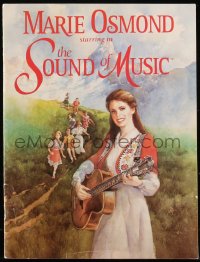 9g1303 SOUND OF MUSIC stage play souvenir program book 1993 starring Marie Osmond as Maria!