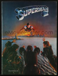 9g1310 SUPERMAN II souvenir program book 1981 Christopher Reeve, Terence Stamp, Gene Hackman!