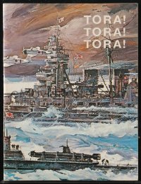 9g1319 TORA TORA TORA souvenir program book 1970 Bob McCall art of the attack on Pearl Harbor!